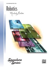 Robotics piano sheet music cover